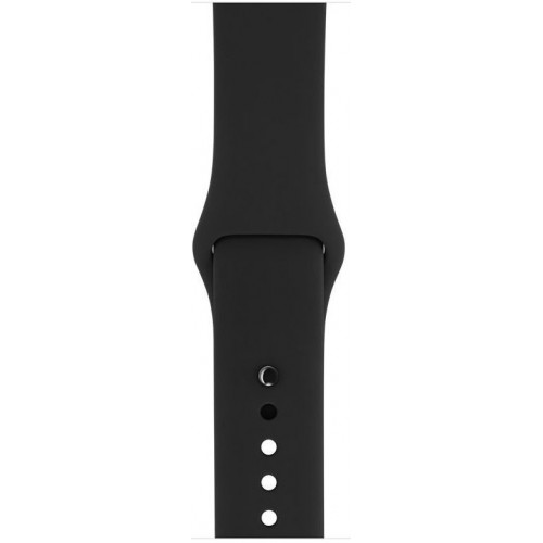 Apple Watch Series 1 42mm Space Gray Aluminum Case with Black Sport Band (MP032) Уцінка